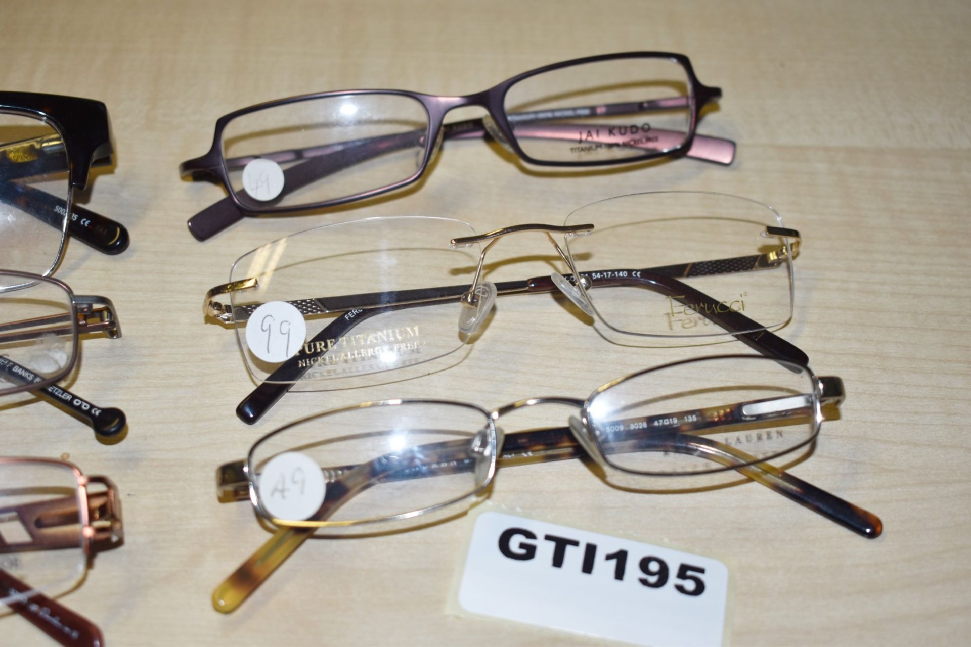 6 x Assorted Pairs of Designer Spectacle Eye Glasses - Ex Display Stock - Brands Include Jeff Banks, - Image 3 of 10