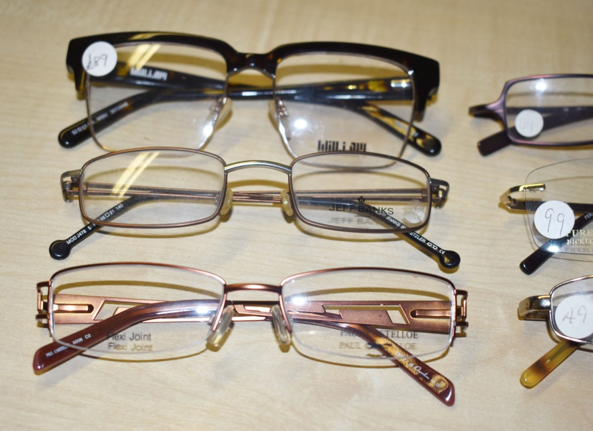 6 x Assorted Pairs of Designer Spectacle Eye Glasses - Ex Display Stock - Brands Include Jeff Banks, - Image 2 of 10