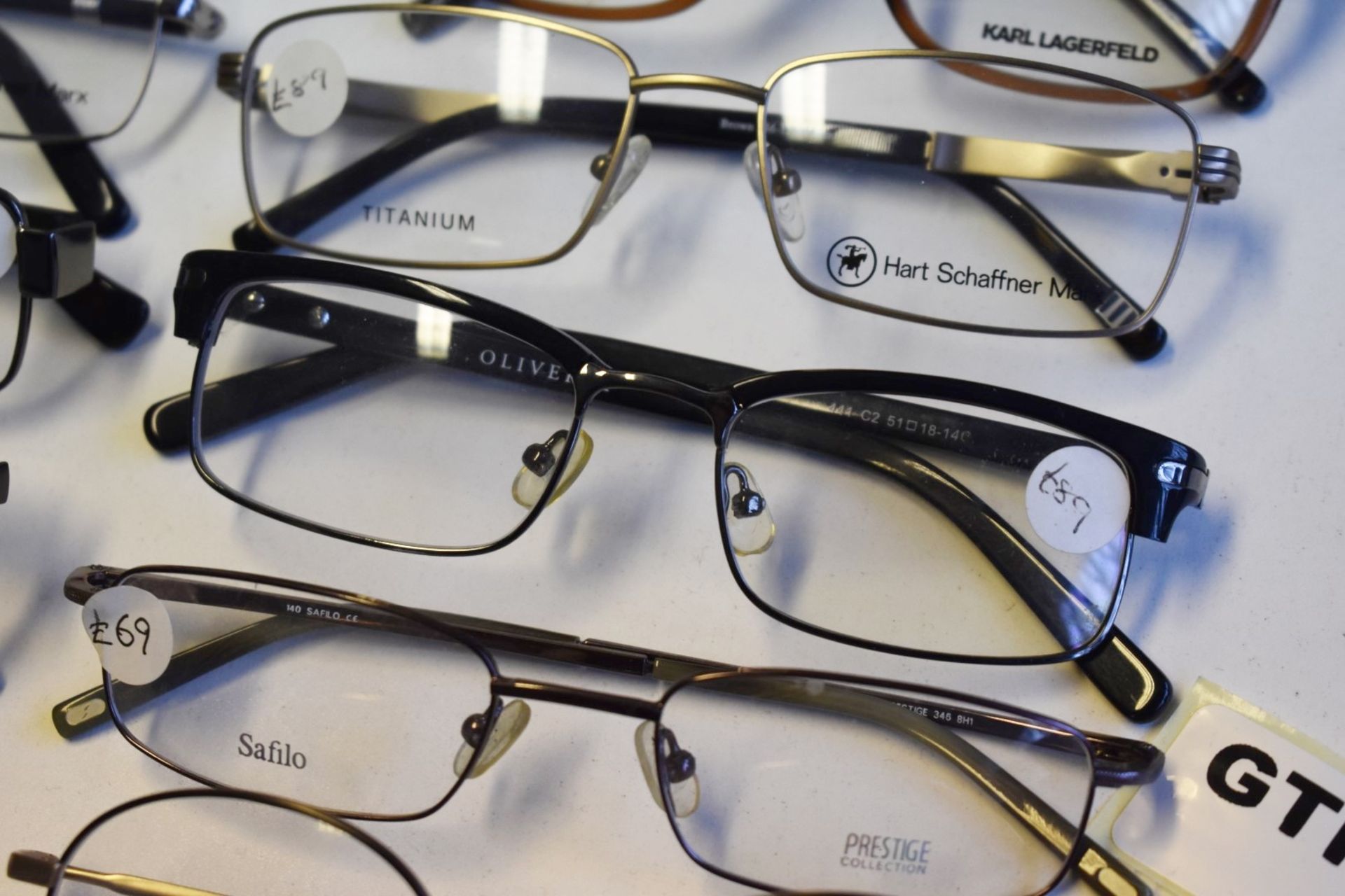 10 x Assorted Pairs of Designer Spectacle Eye Glasses - Ex Display Stock - Brands Include Jasper - Image 8 of 14