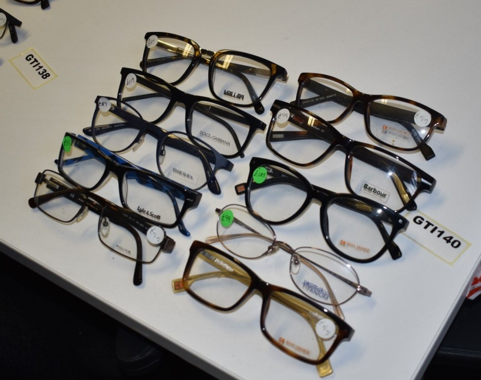 10 x Assorted Pairs of Designer Spectacle Eye Glasses - Ex Display Stock - Brands Include Dolce & - Image 8 of 10