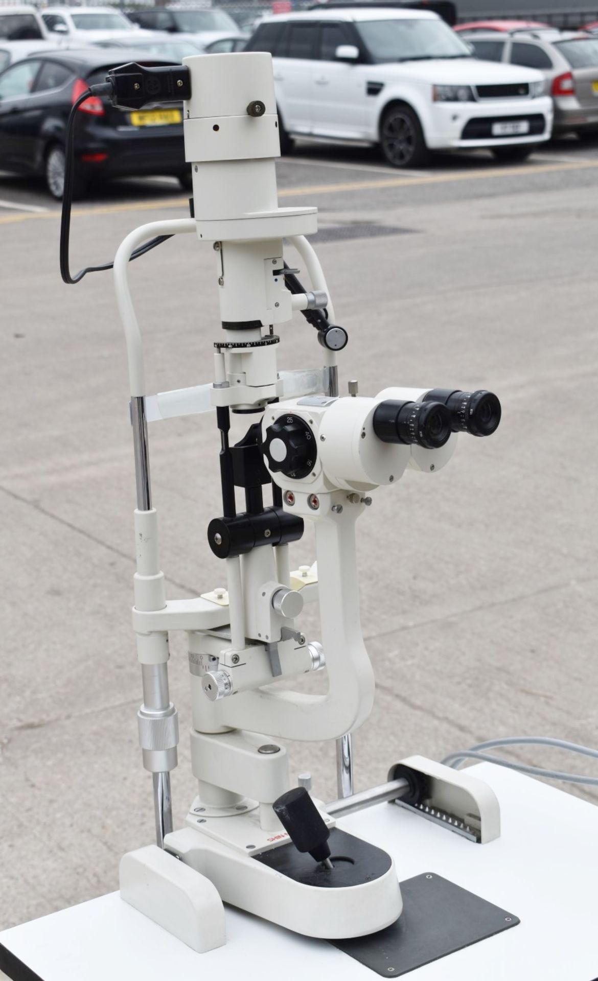 1 x Shin-Nippon SL-206 Slit Lamp on Mobile Table - Ref: GTI123 - CL645 - Location: Altrincham WA14 - Image 4 of 22