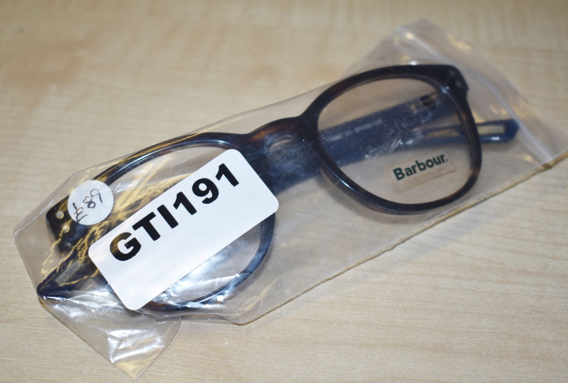 1 x Genuine BARBOUR Spectacle Eye Glasses Frame - Ex Display Stock  - Ref: GTI191 - CL645 - - Image 12 of 12