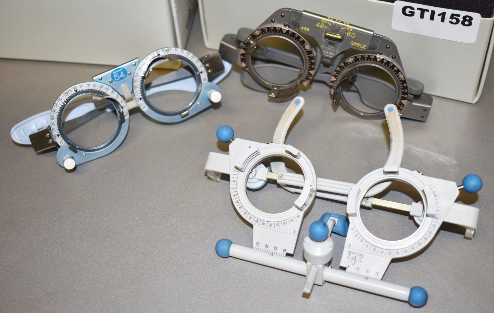 3 x Sets of Opticians Trial Lens Optical Frames - Ref: GTI158 - CL645 - Location: Altrincham WA14