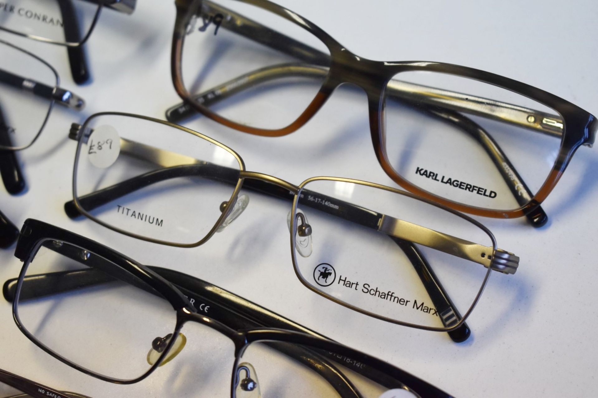 10 x Assorted Pairs of Designer Spectacle Eye Glasses - Ex Display Stock - Brands Include Jasper - Image 10 of 14