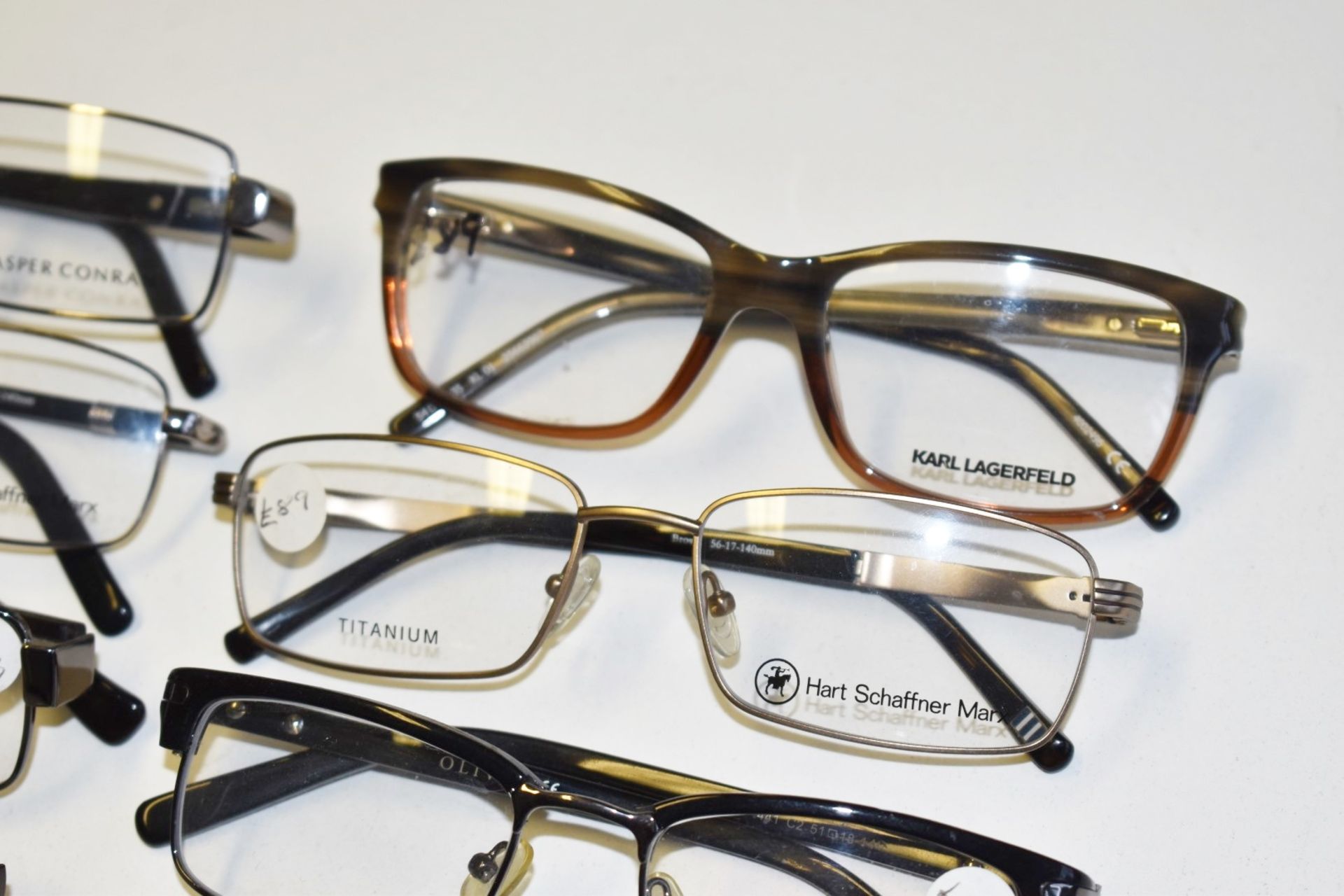 10 x Assorted Pairs of Designer Spectacle Eye Glasses - Ex Display Stock - Brands Include Jasper - Image 12 of 14