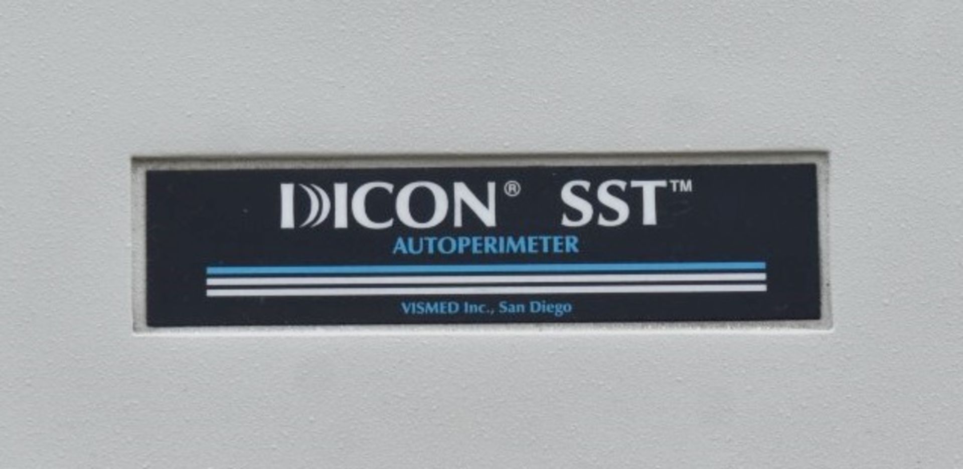 1 x Dicon SST Autoperimeter - Visual Field Analyzer - Ref: GTI114 - CL645 - Location: Altrincham - Image 3 of 13