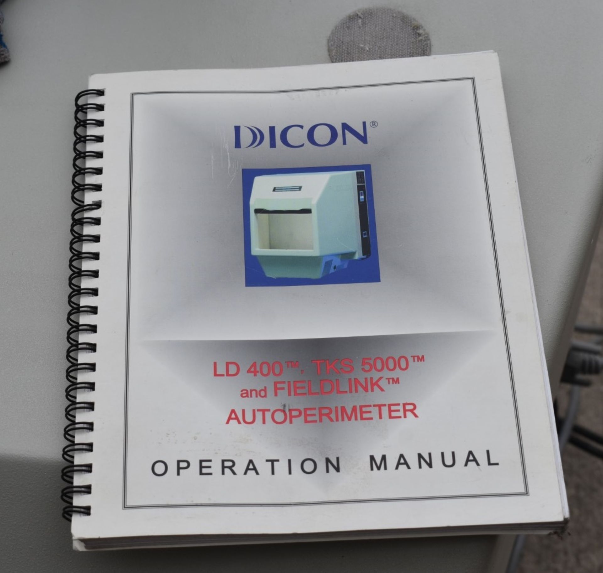 1 x Dicon SST Autoperimeter - Visual Field Analyzer - Ref: GTI115 - CL645 - Location: Altrincham - Image 13 of 13