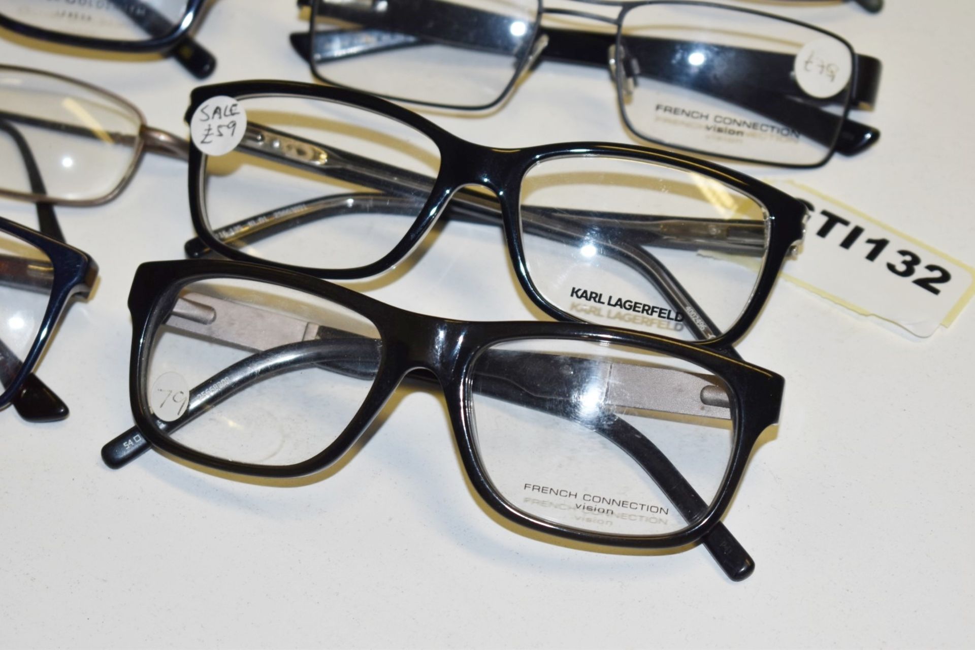 10 x Assorted Pairs of Designer Spectacle Eye Glasses - Ex Display Stock - Brands Include Oliver - Image 5 of 8