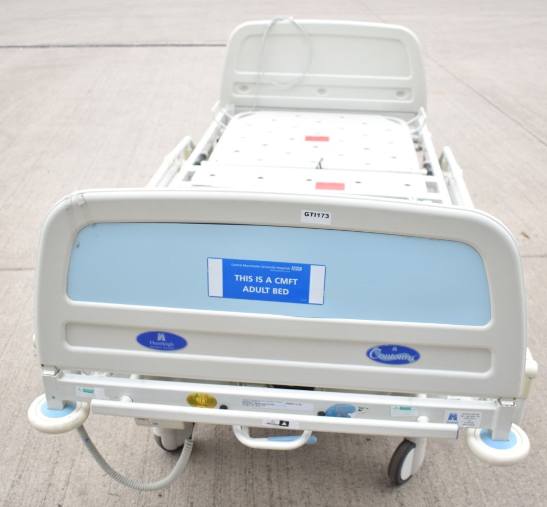 1 x Huntleigh CONTOURA Electric Hospital Bed - Features Rise/Fall 3-Way Profiling, Side Rails, - Image 2 of 15