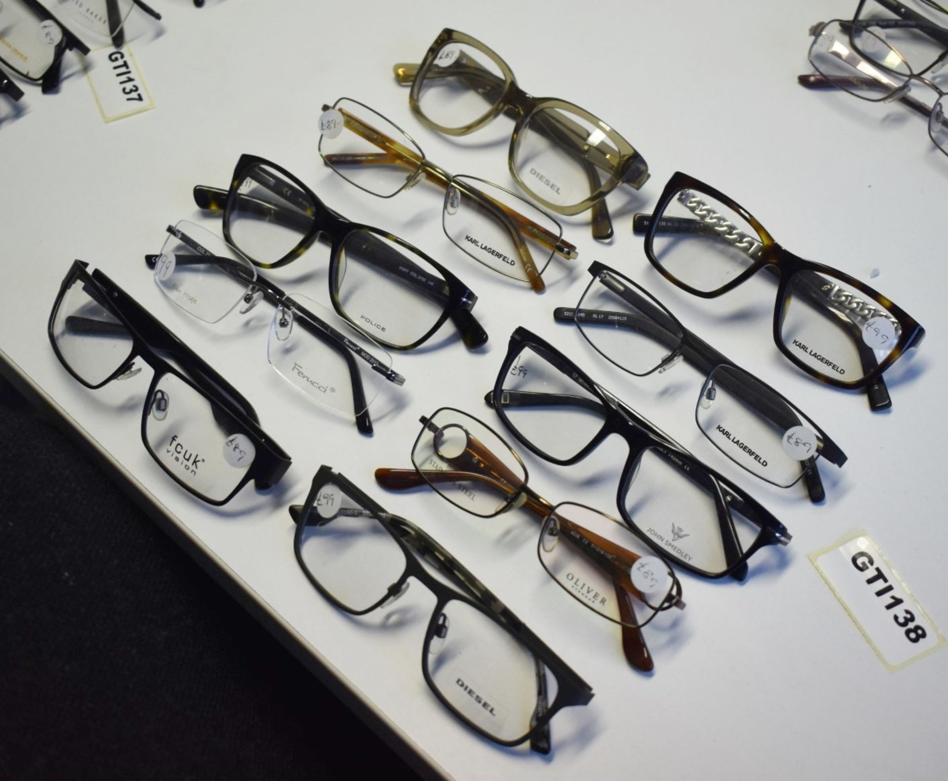 10 x Assorted Pairs of Designer Spectacle Eye Glasses - Ex Display Stock - Brands Include Diesel, - Image 4 of 10