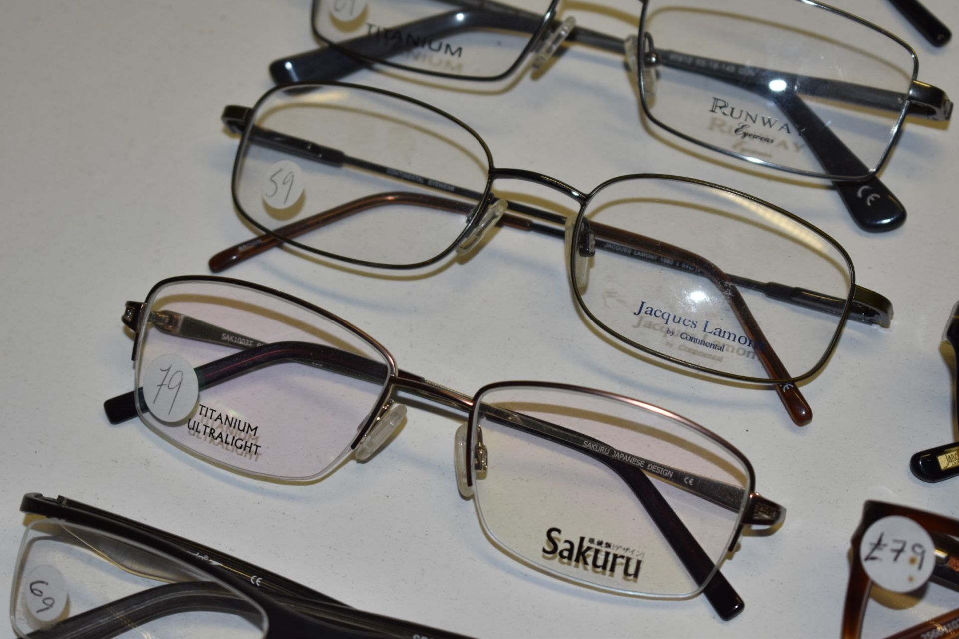 10 x Assorted Pairs of Designer Spectacle Eye Glasses - Ex Display Stock - Brands Include Jacques - Image 3 of 9