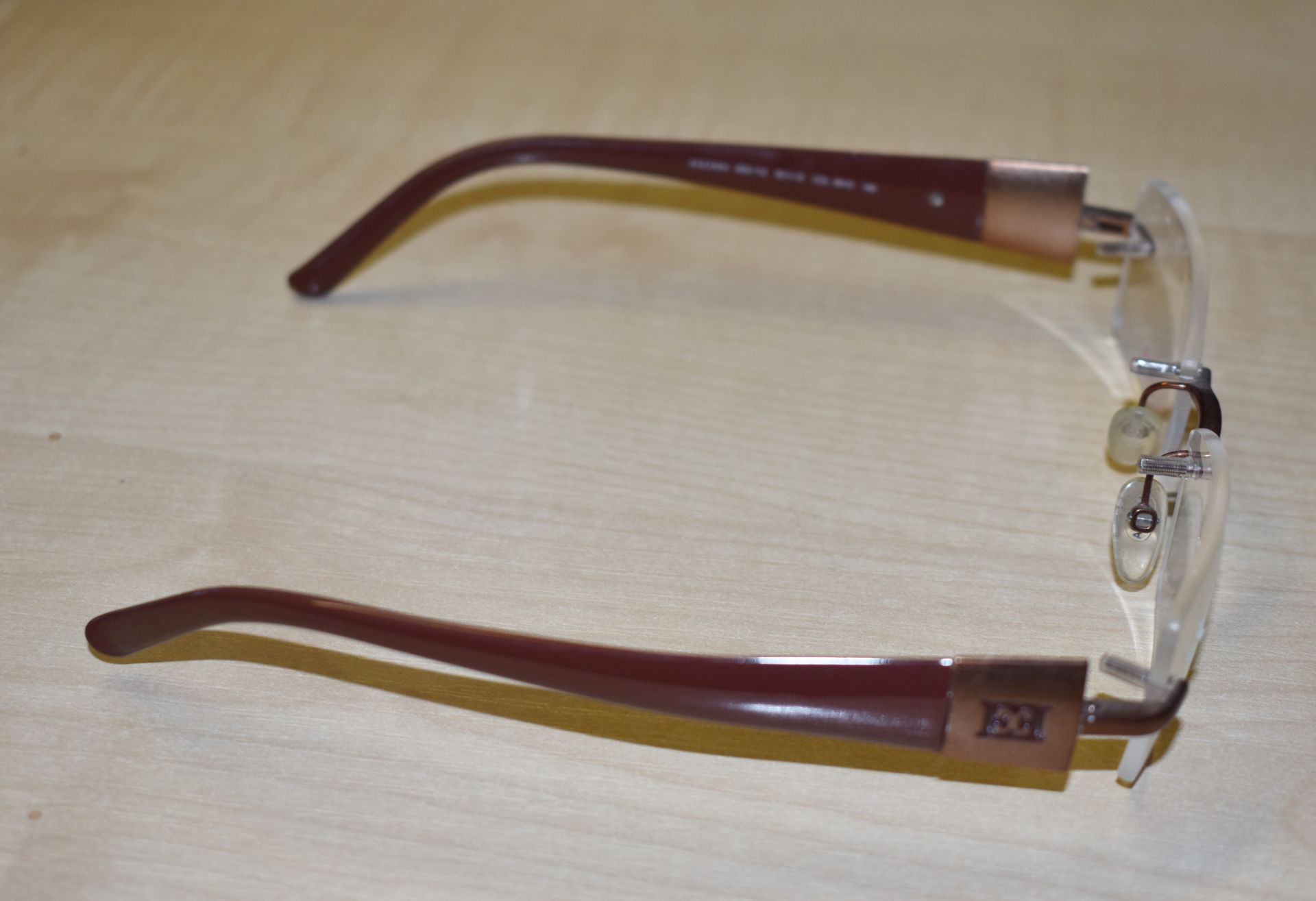 1 x Genuine ESCADA Spectacle Eye Glasses Frame - Ex Display Stock  - Ref: GTI199 - CL645 - Location: - Image 2 of 8