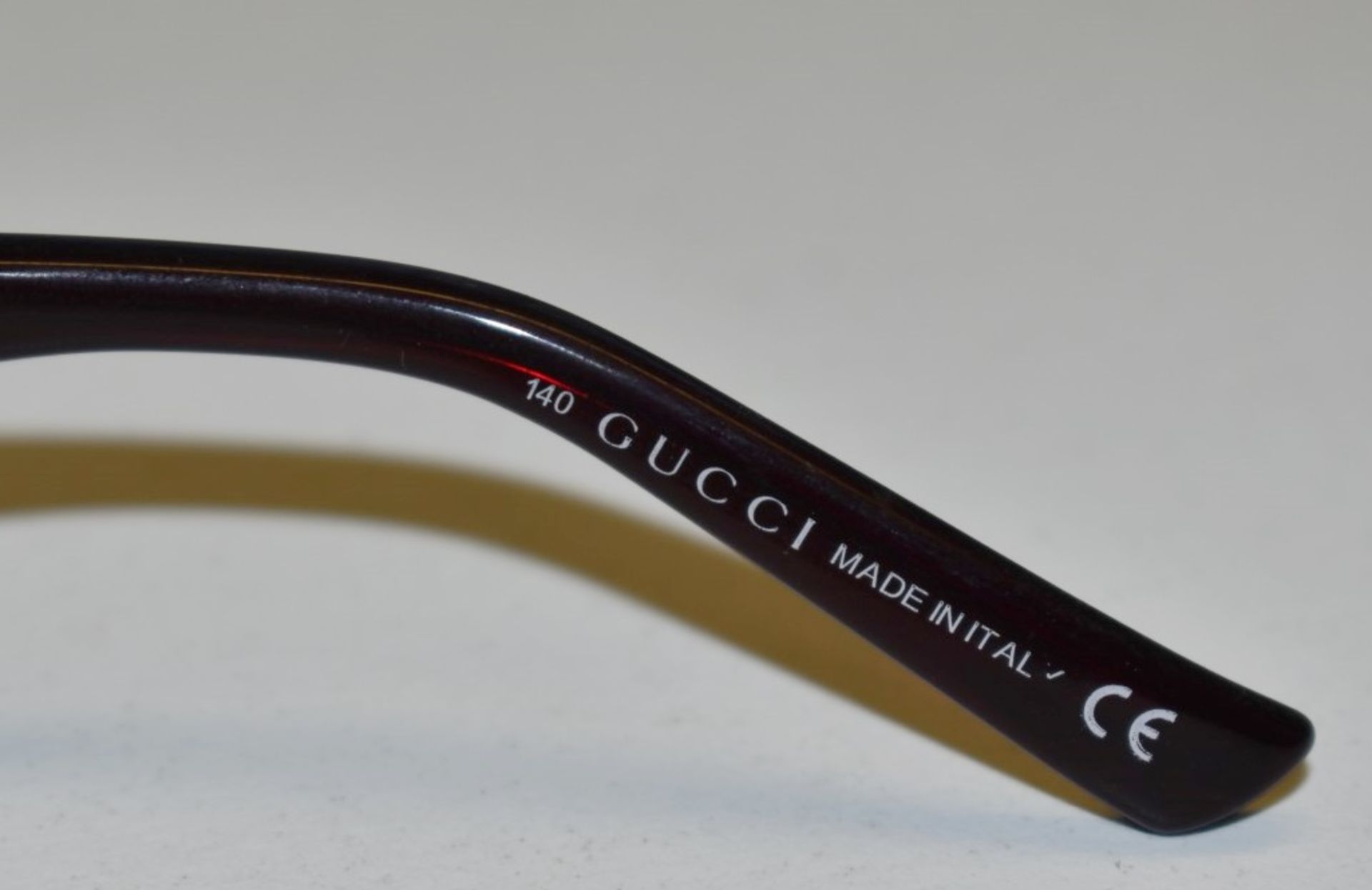 1 x Genuine GUCCI Spectacle Eye Glasses Frame - Ex Display Stock  - Ref: GTI181 - CL645 - - Image 7 of 12