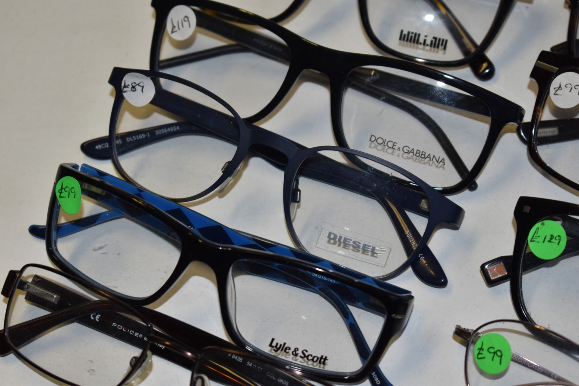 10 x Assorted Pairs of Designer Spectacle Eye Glasses - Ex Display Stock - Brands Include Dolce & - Image 3 of 10