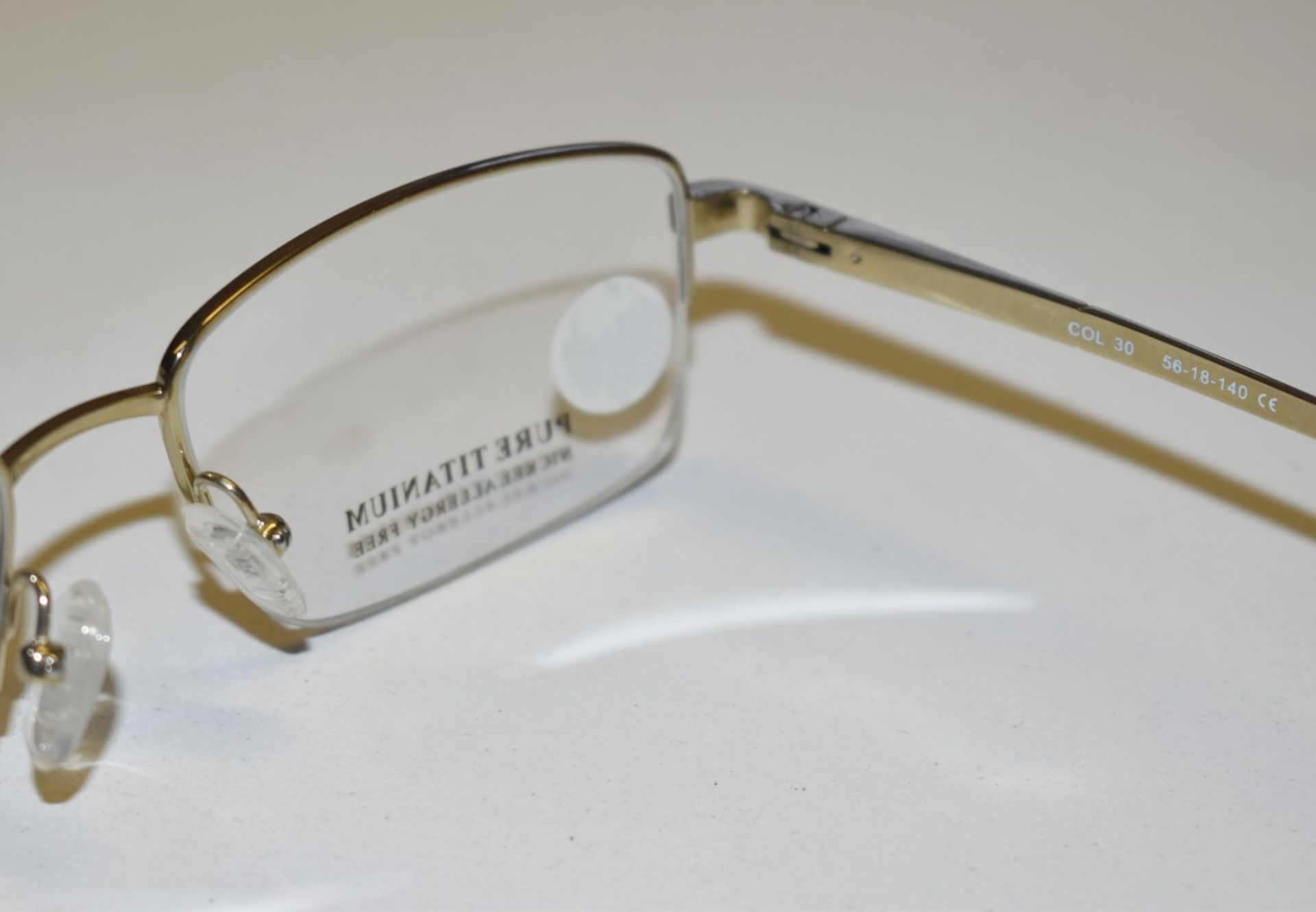 1 x Genuine FERUCCI Spectacle Eye Glasses Frame - Ex Display Stock  - Ref: GTI182 - CL645 - - Image 7 of 12