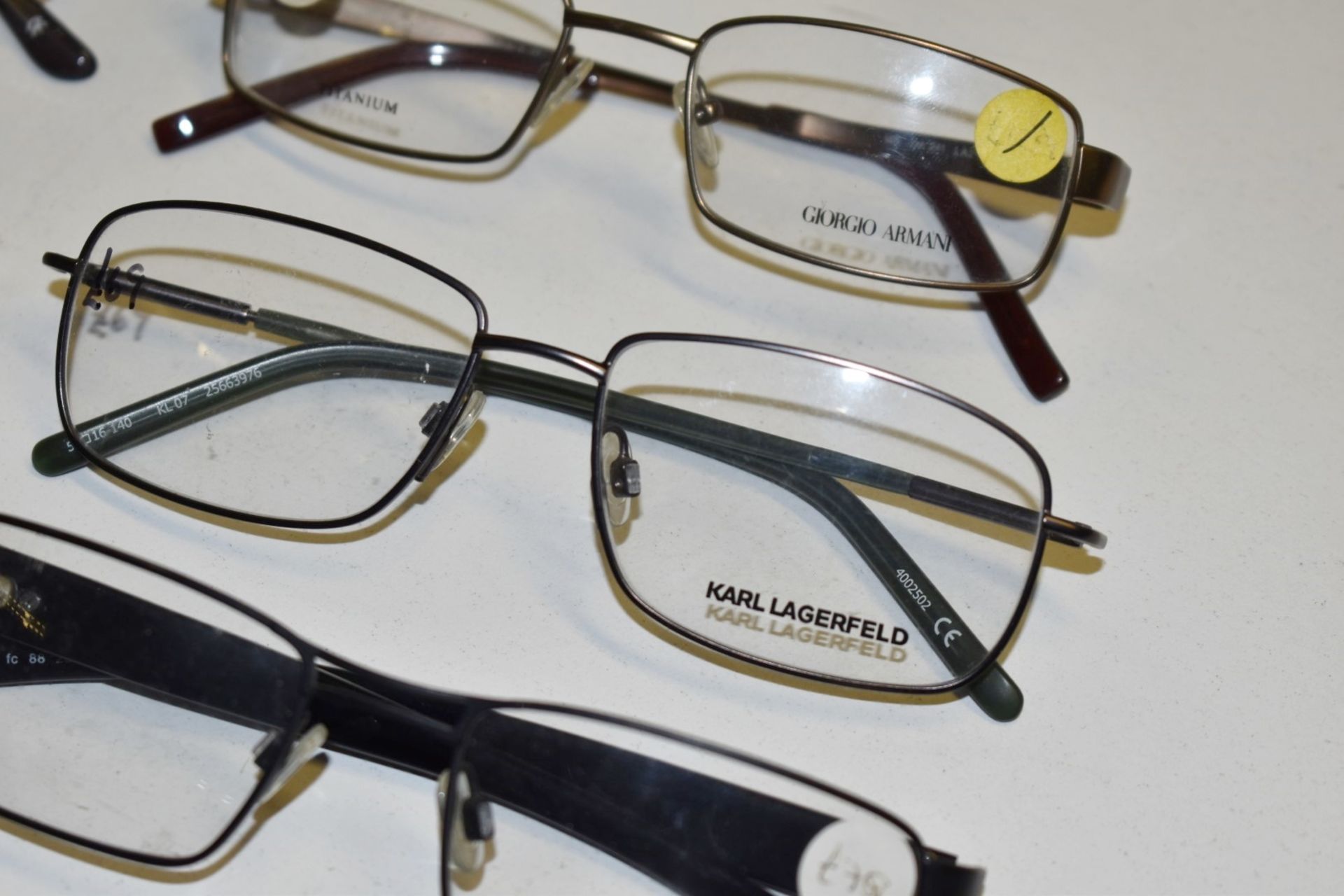 10 x Assorted Pairs of Designer Spectacle Eye Glasses - Ex Display Stock - Brands Include Oliver - Image 6 of 8