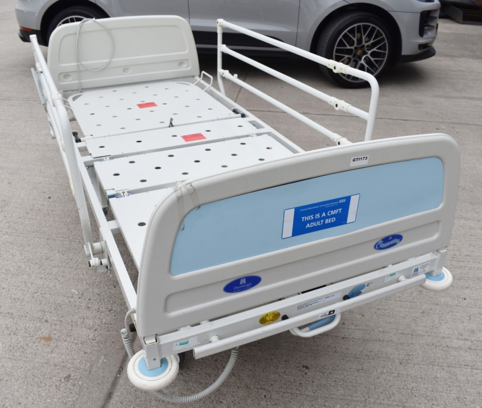 1 x Huntleigh CONTOURA Electric Hospital Bed - Features Rise/Fall 3-Way Profiling, Side Rails, - Image 14 of 15