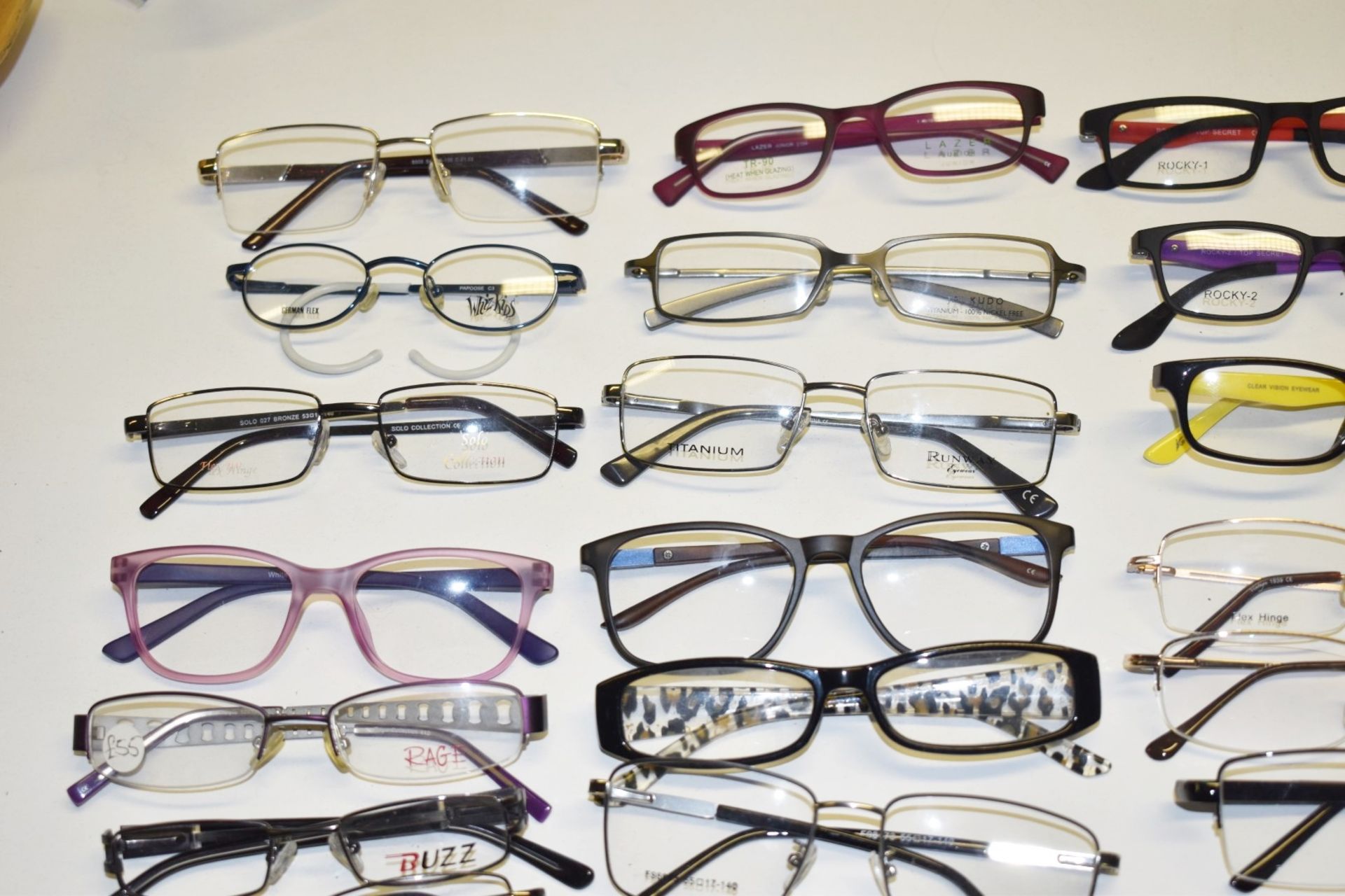 100 x Assorted Pairs of Spectacle Eye Glasses - New and Unused Stock - Various Designs and Brands - Image 2 of 27