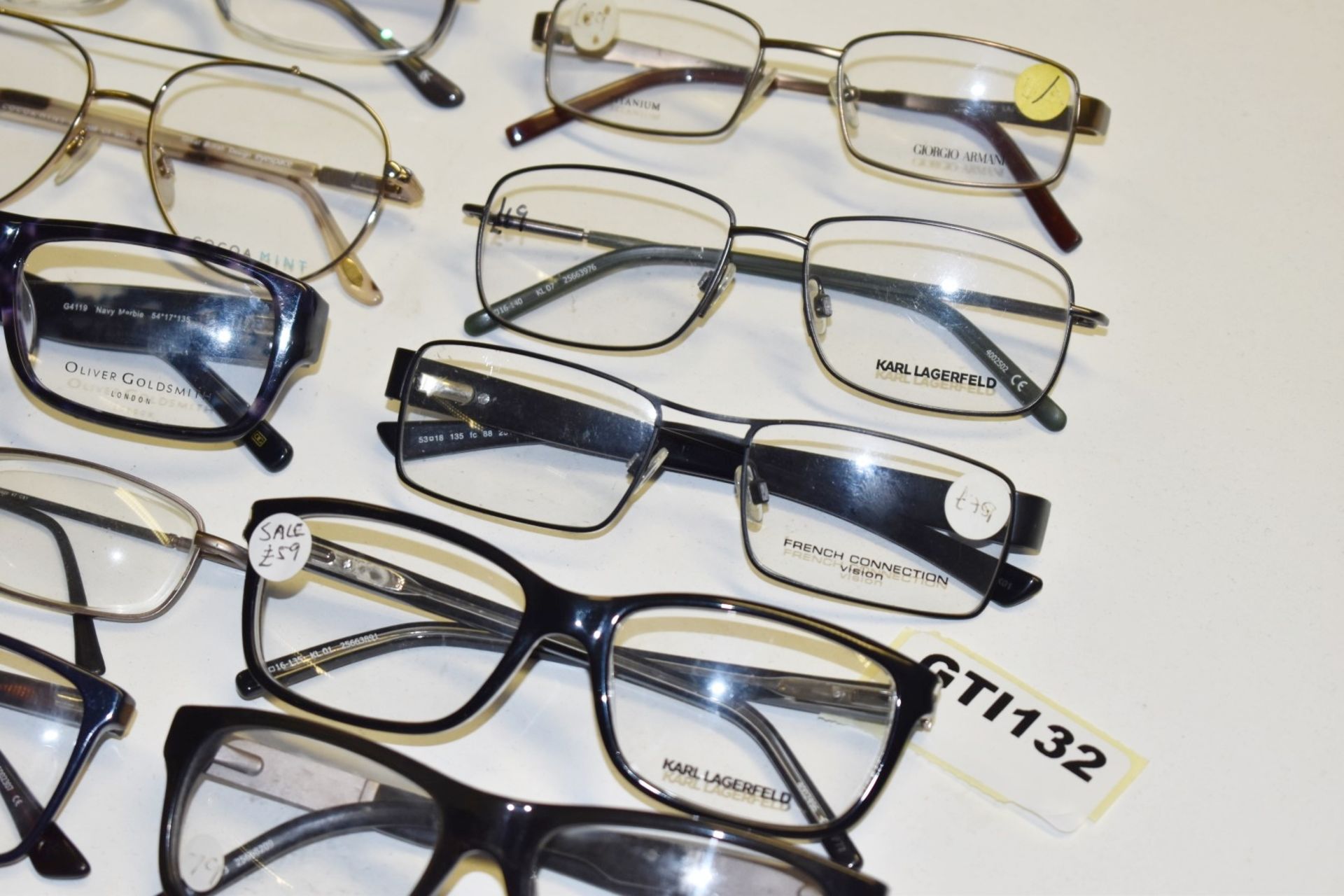 10 x Assorted Pairs of Designer Spectacle Eye Glasses - Ex Display Stock - Brands Include Oliver - Image 8 of 8