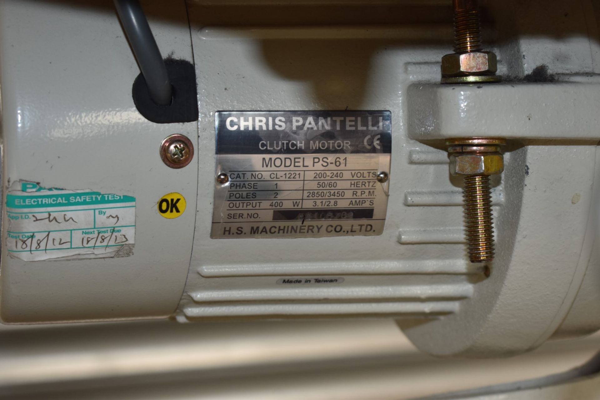 1 x Brother Lockstitch Straight Stitch Industrial Sewing Machine - Model B755-MKIII - Image 8 of 18