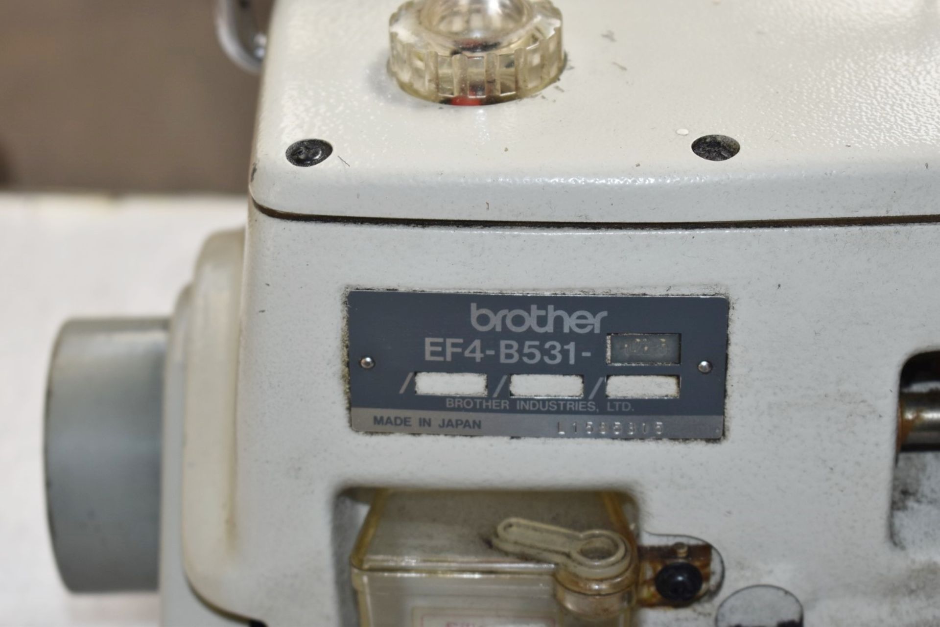 1 x Brother Overlock Industrial Sewing Machine - Model EF4-B531 - Image 19 of 27