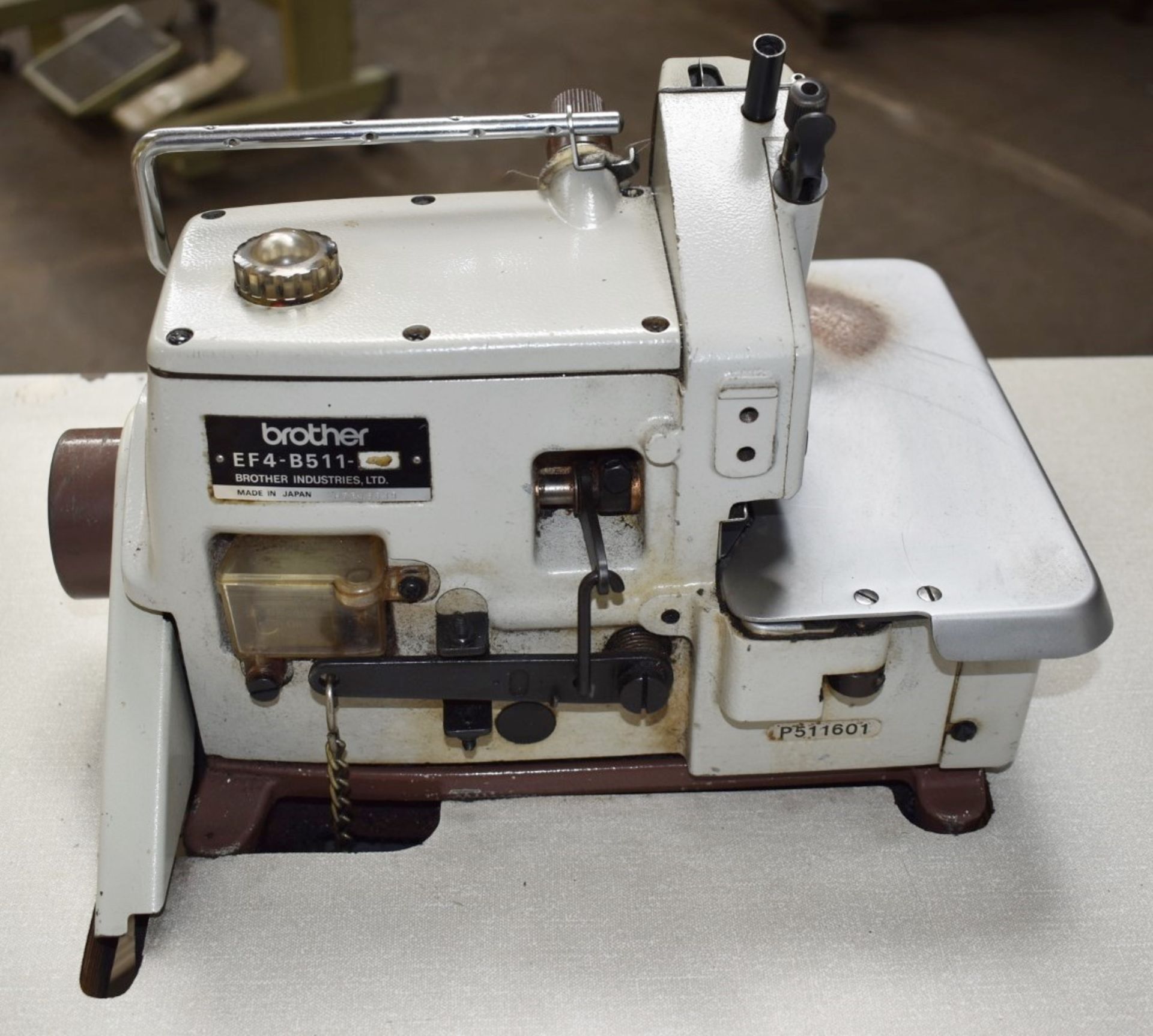 1 x Brother 3 Thread Overlock Industrial Sewing Machine - Model EF4-B511 - Image 16 of 27