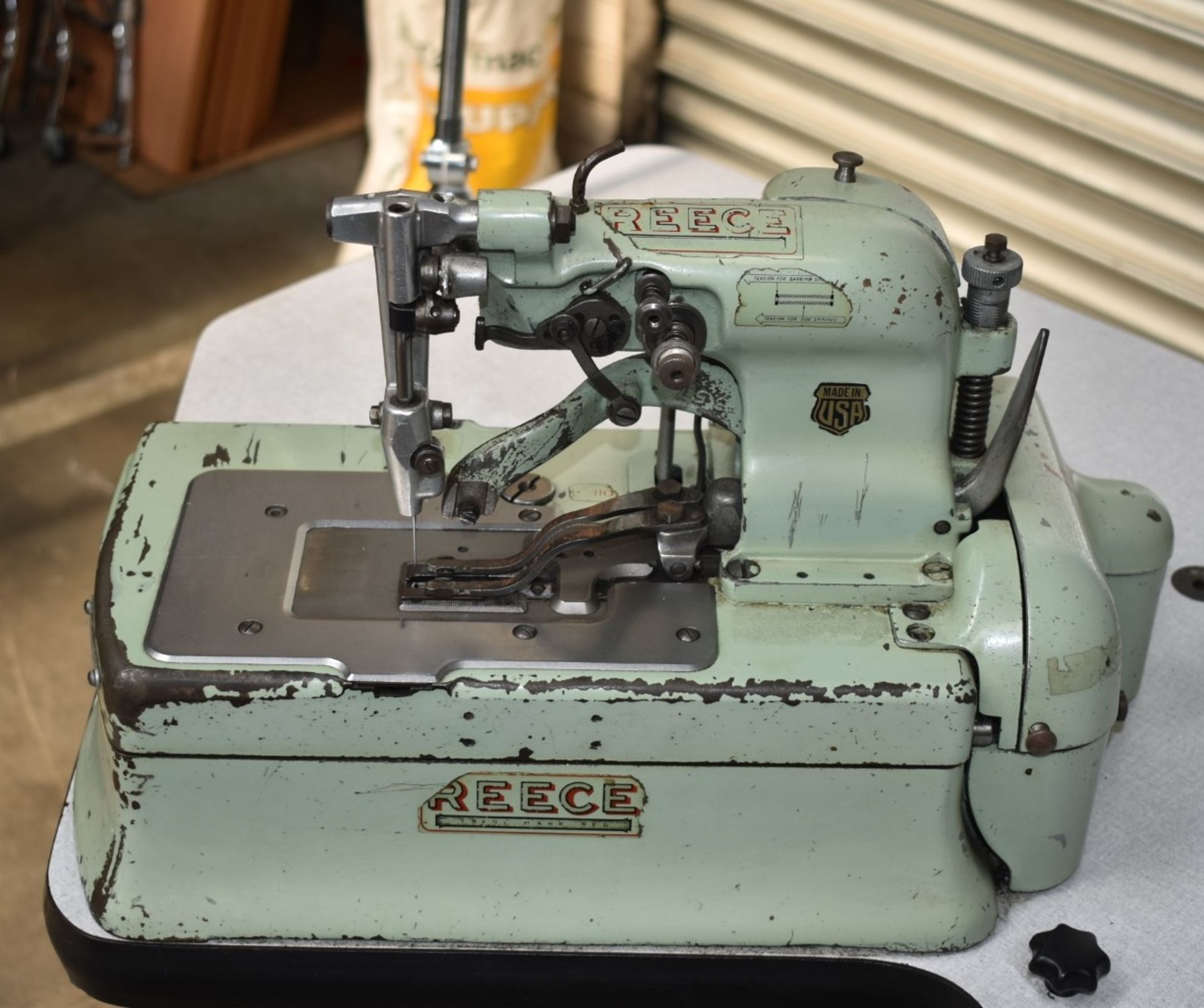 1 x Reece Industrial Label Tacker Sewing Machine - Model S2-TKF - Image 6 of 24