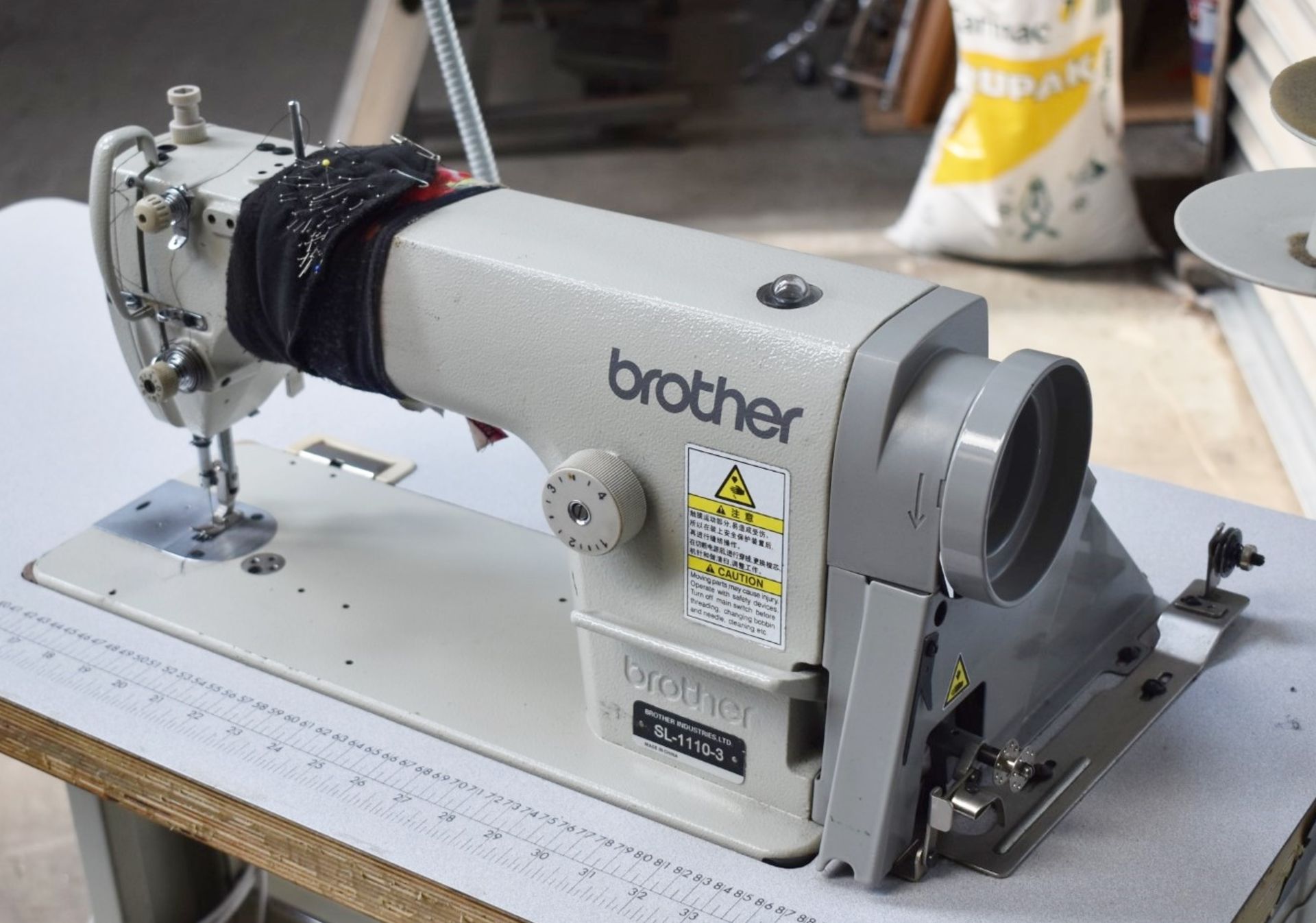 1 x Brother Lockstitch Industrial Sewing Machine - Model SL-1110-3 - Image 21 of 21