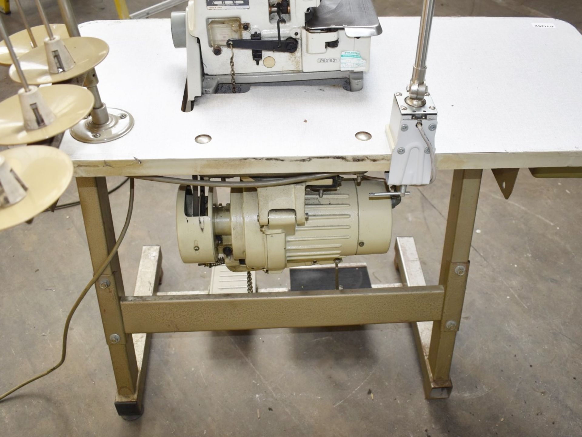 1 x Brother Overlock Industrial Sewing Machine - Model EF4-B531 - Image 21 of 27