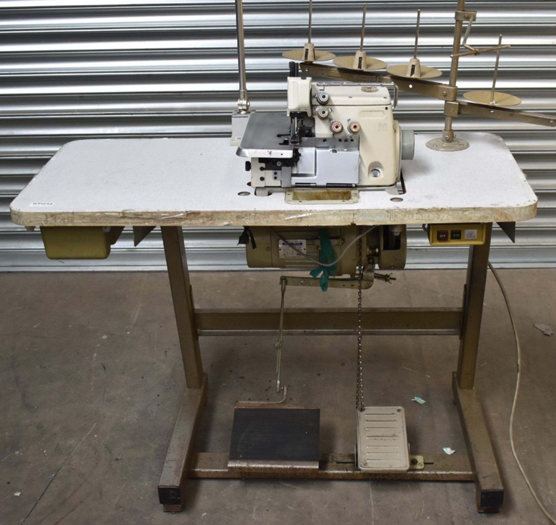 1 x Brother Overlock Industrial Sewing Machine - Model EF4-B531 - Image 2 of 27