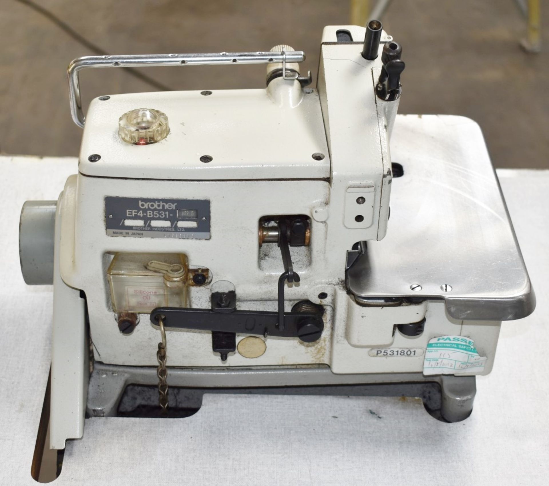 1 x Brother Overlock Industrial Sewing Machine - Model EF4-B531 - Image 18 of 27
