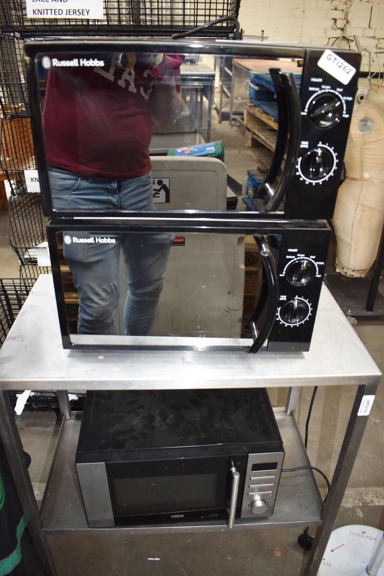 3 x Microwave Ovens - Recently Removed From Staff Canteen