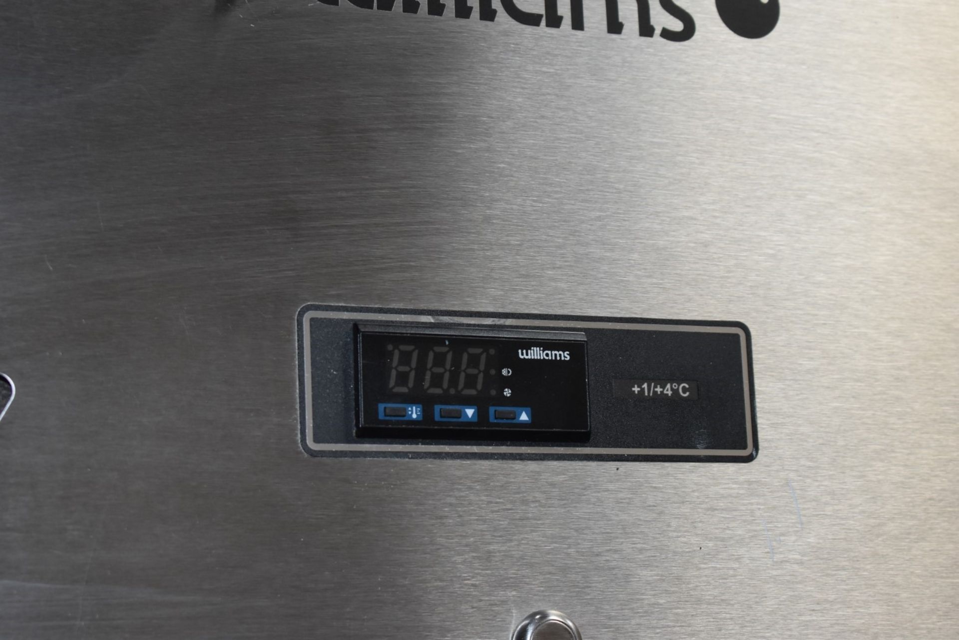 1 x Williams Jade Upright Single Door Refrigerator With Stainless Steel Exterior - Model HJ1TSA - - Image 10 of 11