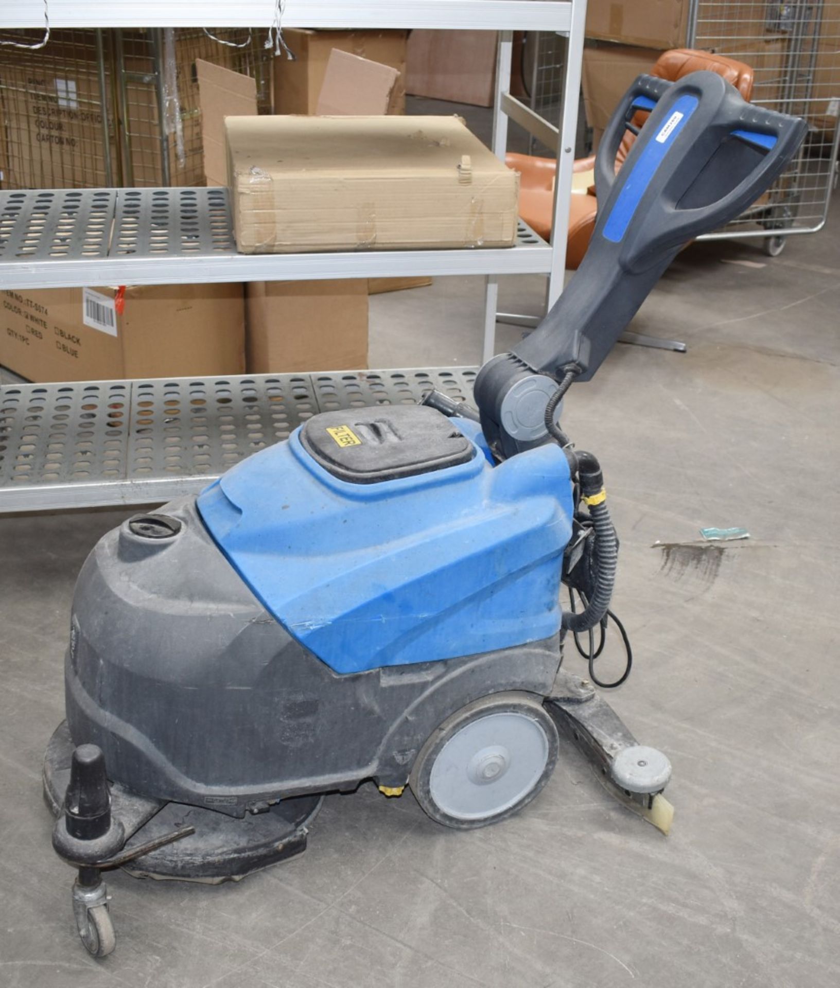 1 x ITC CT30 Walk Behind Battery Powered Floor Cleaner Scrubber/Dryer - Recently Removed From