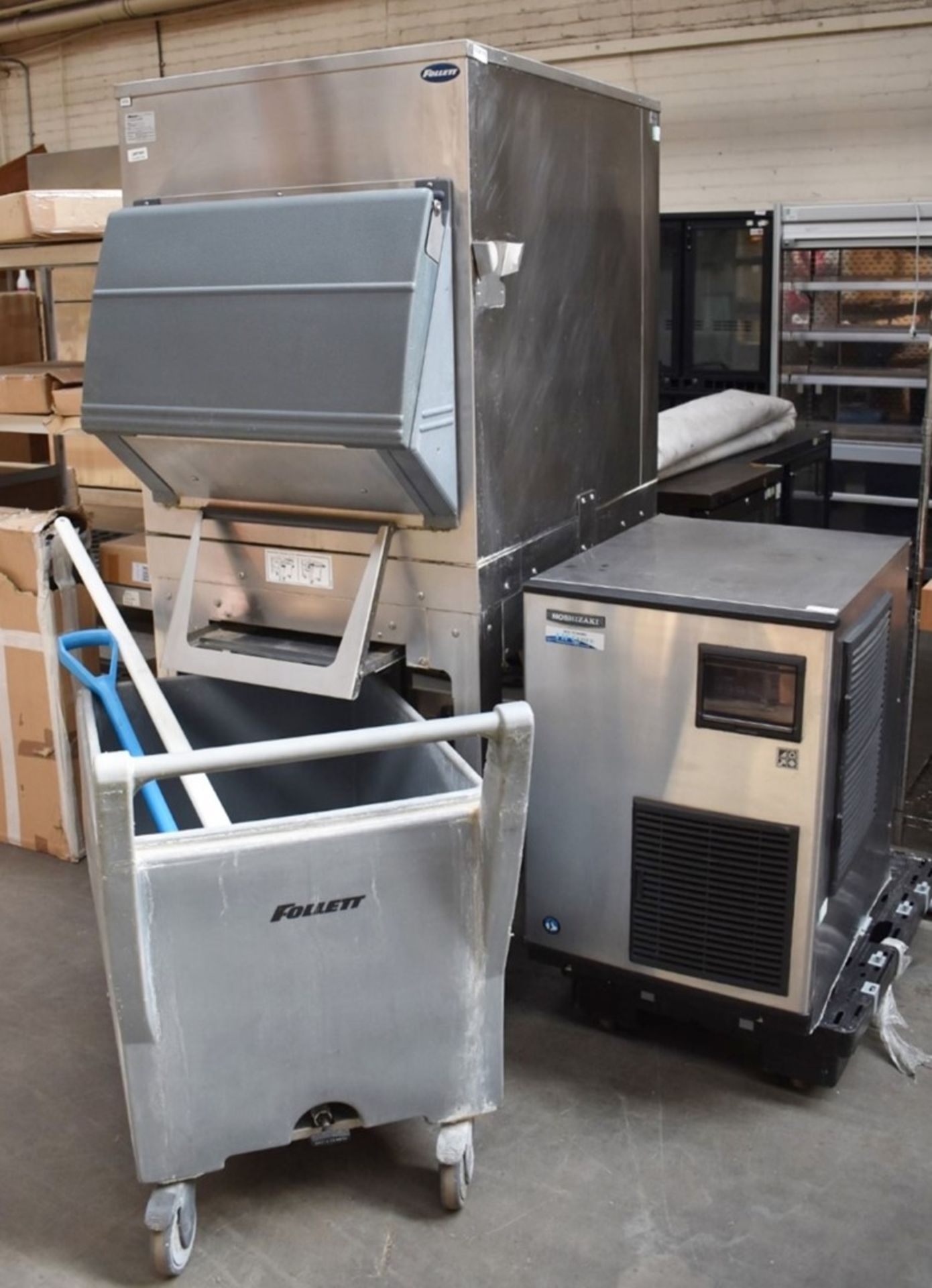 1 x Hoshizaki FM-480AKE Modular Ice Flaker With Follett Storage Bin and Transport System - RRP £9500 - Image 17 of 20