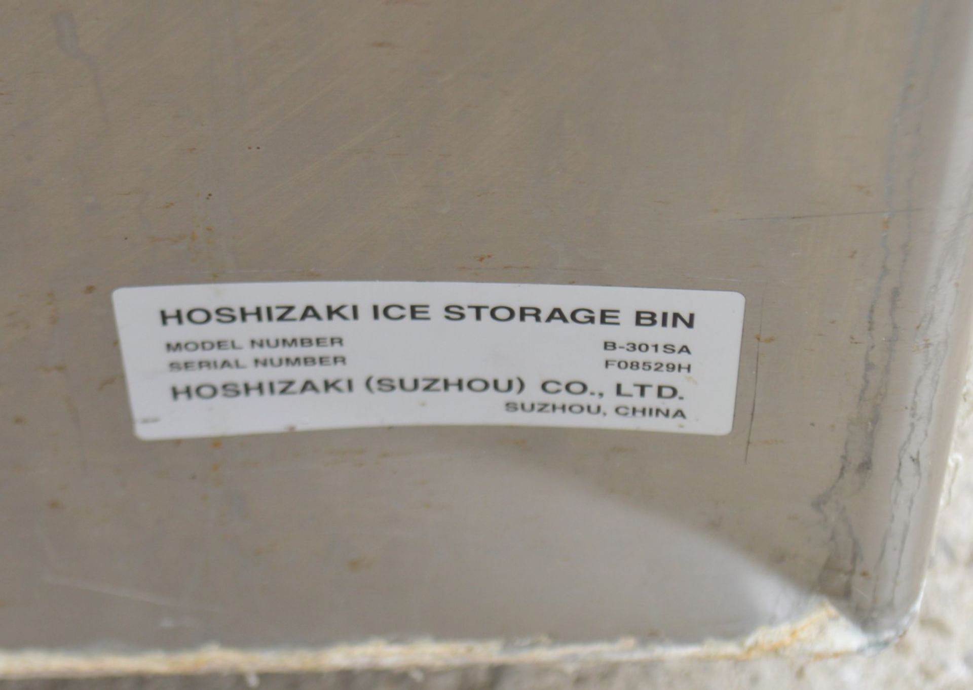 1 x Hoshizaki IM-240ANE Hydrocarbon Modular Ice Machine (210kg/24hr) With 140kg Capacity Storage Bin - Image 5 of 10