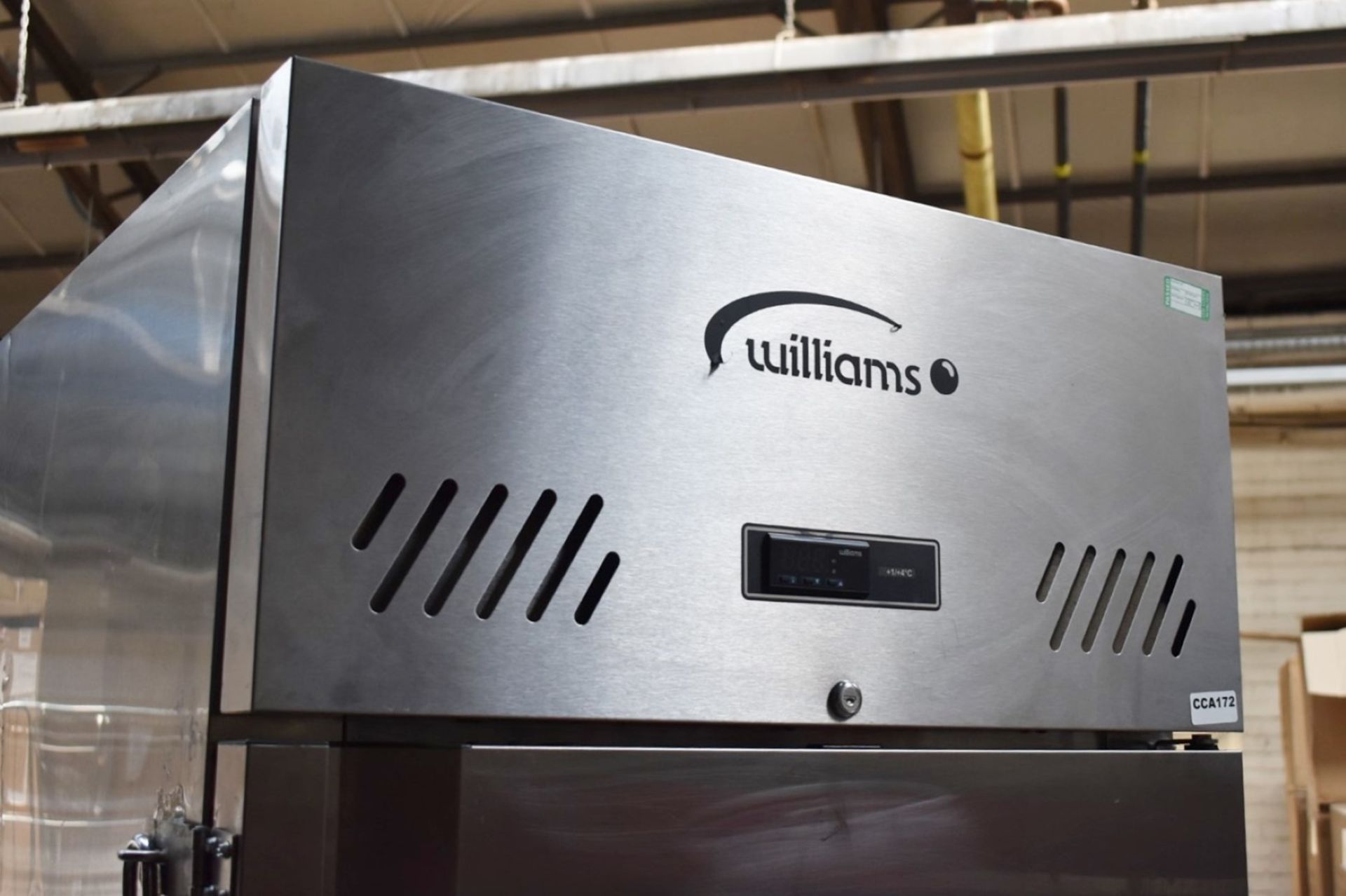 1 x Williams Jade Upright Single Door Refrigerator With Stainless Steel Exterior - Model HJ1TSA - - Image 8 of 11