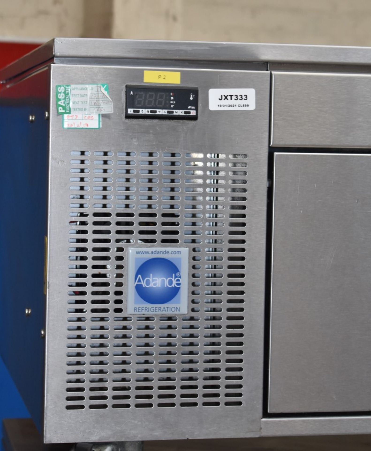 1 x Adande VCS Chef Base Chiller Drawer Uit With Side Engine, Solid Worktop for Appliances and - Image 2 of 9