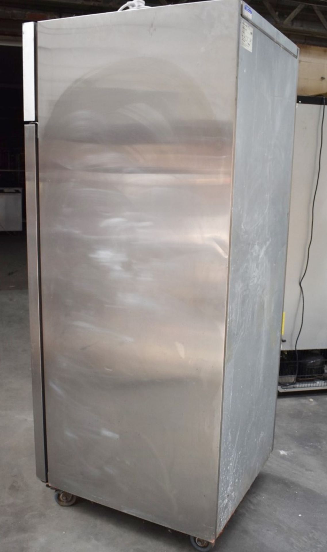 1 x Williams Jade Upright Single Door Refrigerator With Stainless Steel Exterior - Model HJ1TSA - - Image 9 of 11