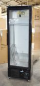 1 x Polar G-Series Upright Back Bar Cooler with Hinged Door - RRP £899 - Dimensions: H188 x W60 x