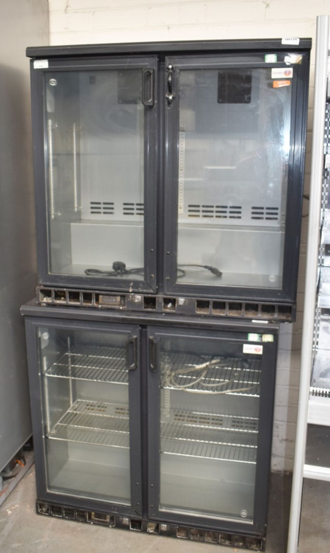 2 x Gamko MG250G  Two Door 90cm Wide Backbar Bottle Coolers - Recently Removed From Restaurant - Image 5 of 5