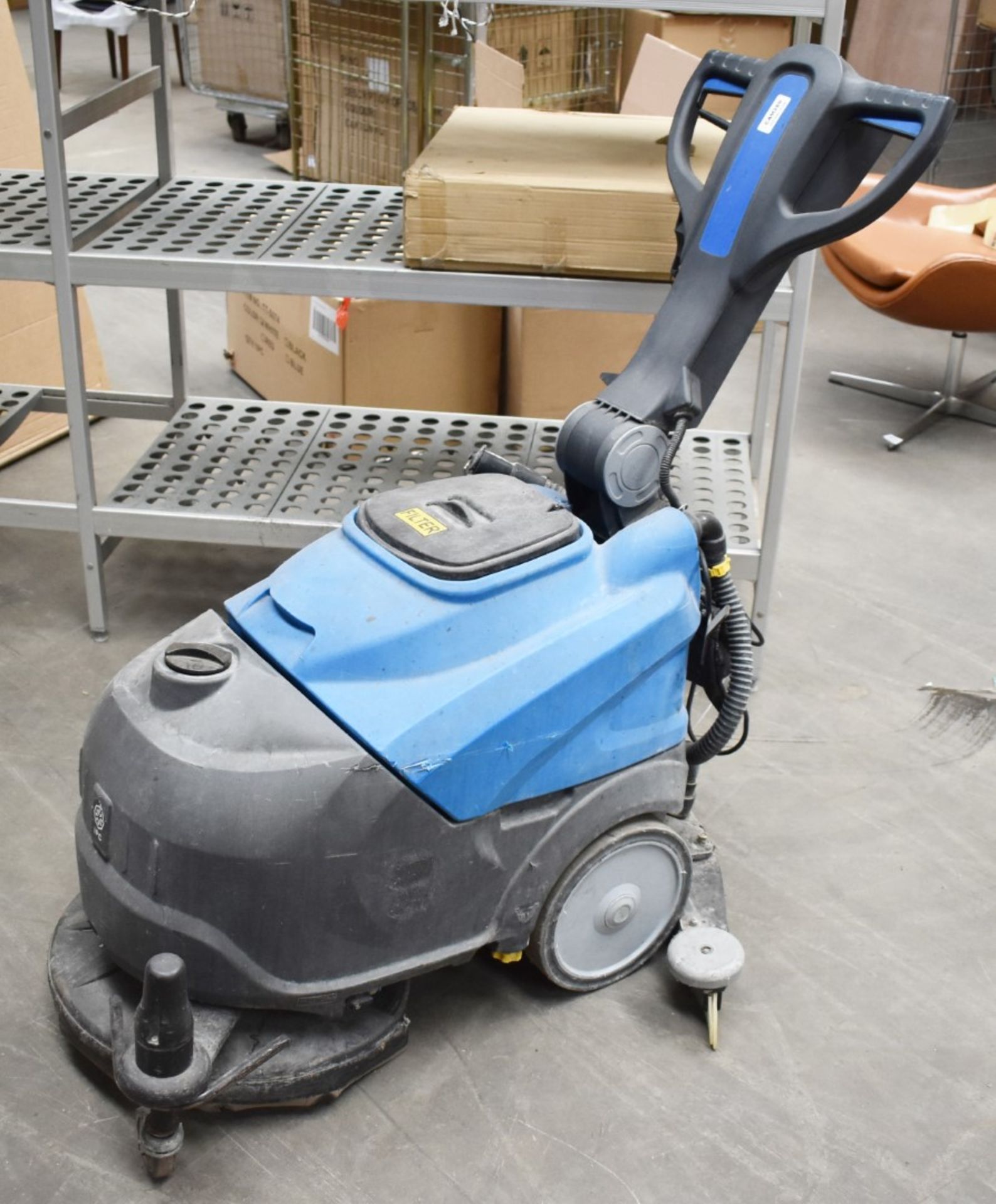 1 x ITC CT30 Walk Behind Battery Powered Floor Cleaner Scrubber/Dryer - Recently Removed From - Image 11 of 12