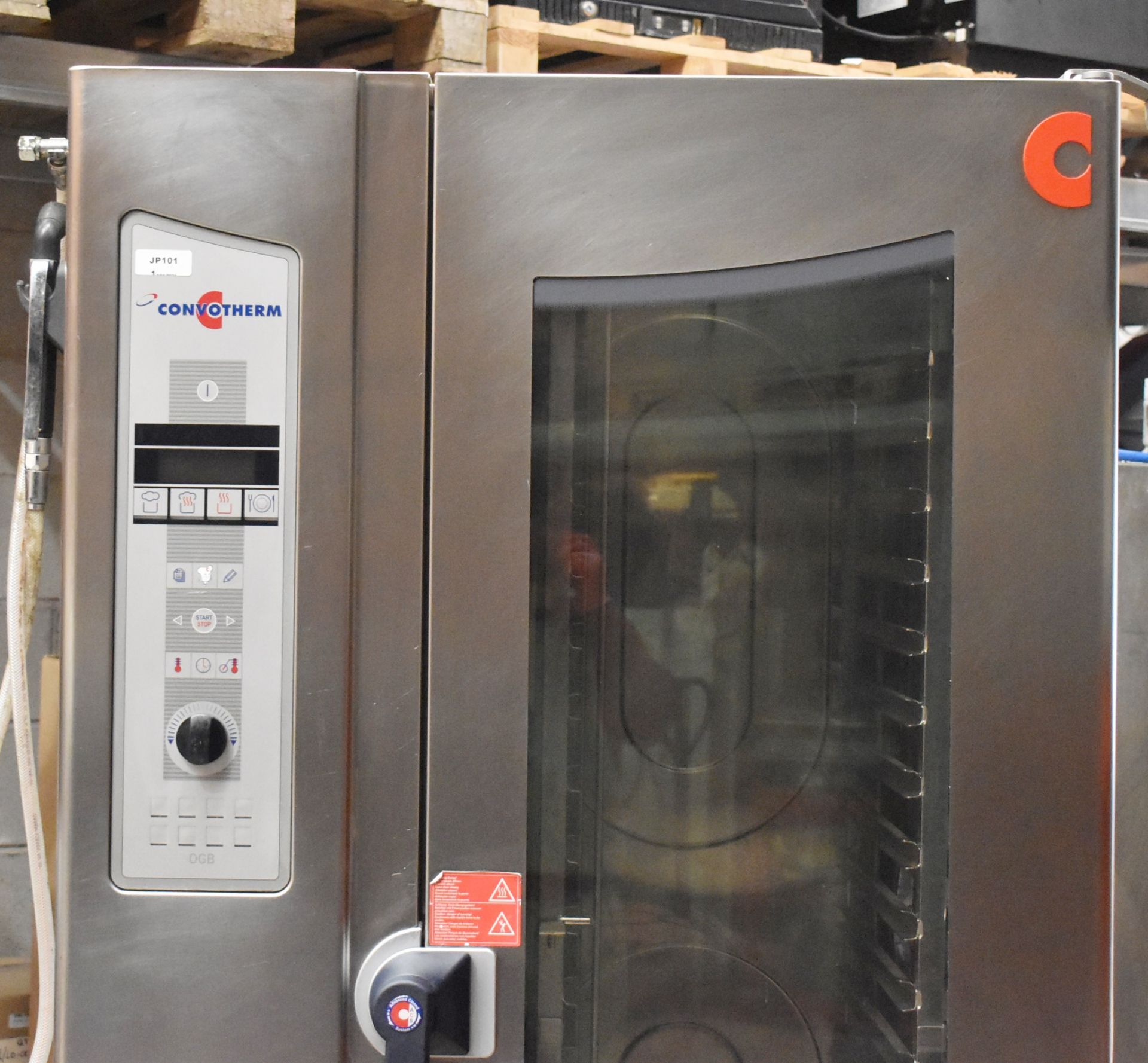 1 x Convotherm 20.10 10 Grid Roll In Gas Fired Combination Convection Oven - Dimensions: H196 x - Image 5 of 19