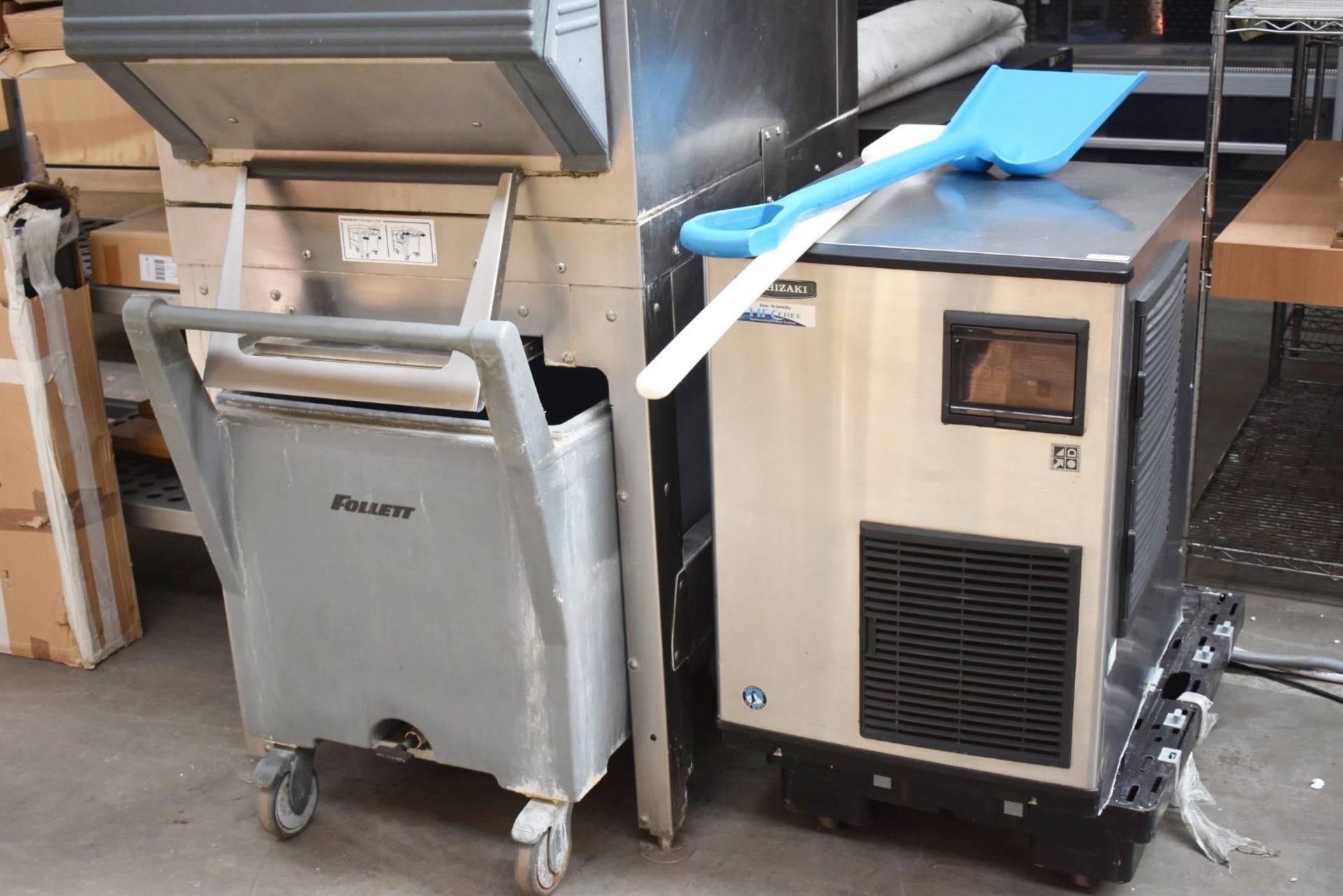 1 x Hoshizaki FM-480AKE Modular Ice Flaker With Follett Storage Bin and Transport System - RRP £9500 - Image 19 of 20