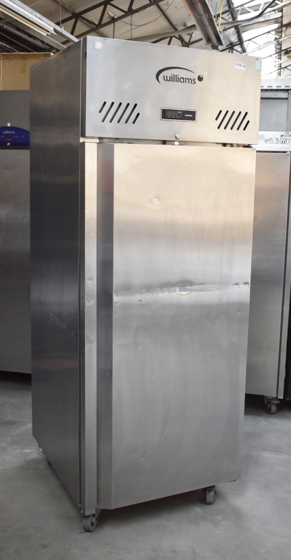 1 x Williams Jade Upright Single Door Refrigerator With Stainless Steel Exterior - Model LJ1SA