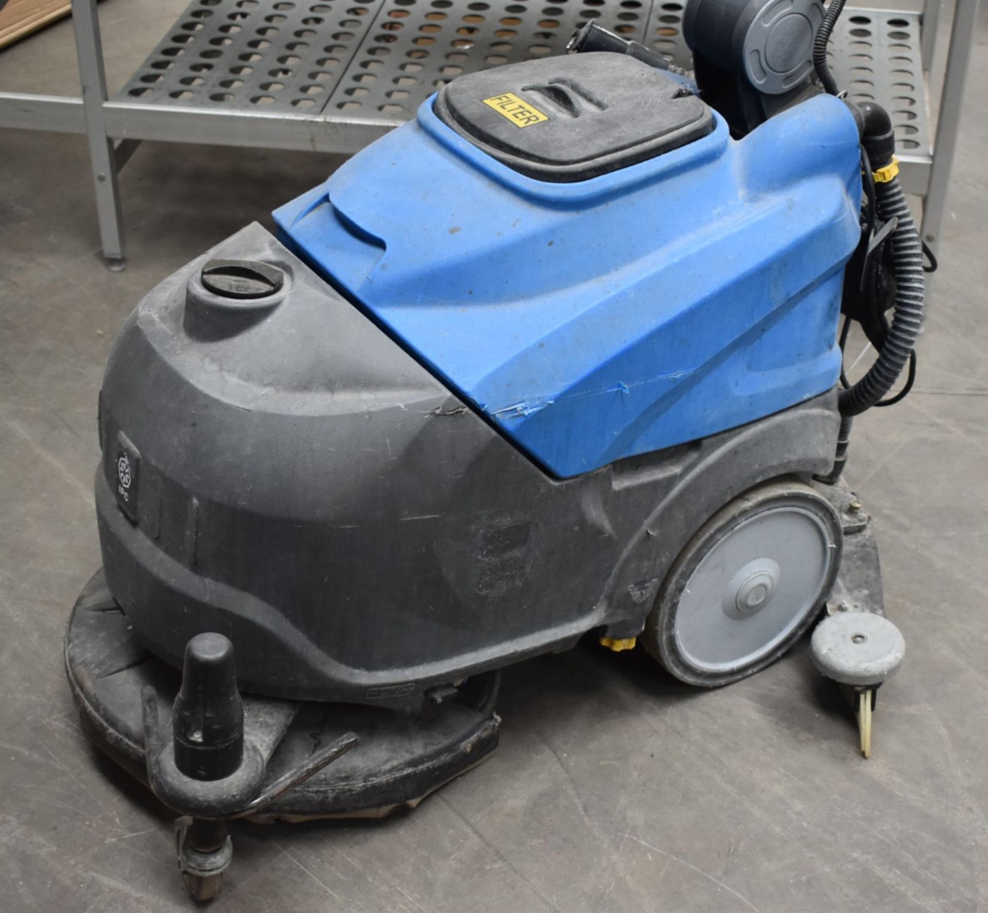 1 x ITC CT30 Walk Behind Battery Powered Floor Cleaner Scrubber/Dryer - Recently Removed From - Image 10 of 12