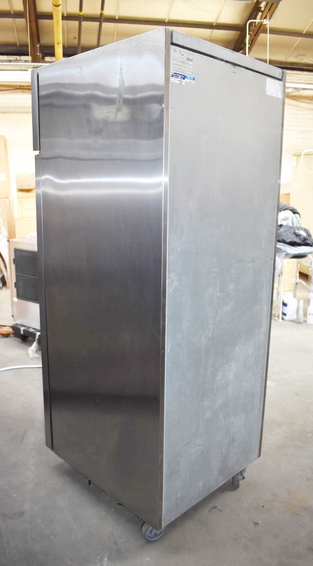 1 x Williams Jade Upright Single Door Refrigerator With Stainless Steel Exterior - Model LJ1SA - Image 6 of 8