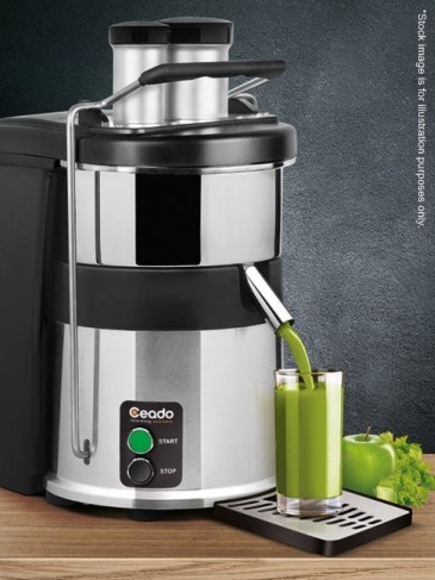 1 x Ceado ES700 Professional High Powered Centrifugal Juice Extractor - Original RRP £2,200