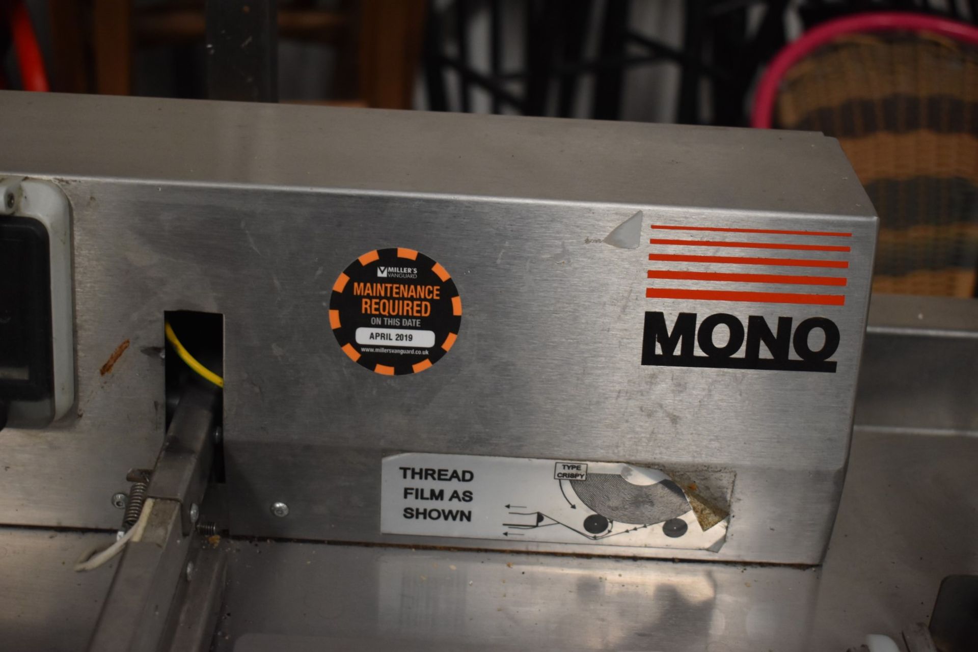 1 x Mono L Sealer With Stainless Steel Finish - CL626 - Model FG482-01 - Ref CB288 WH3 - Width 75cms - Image 7 of 8