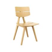 2 x Zest Solid Beech Dining Chairs - New Boxed Stock - RRP £278